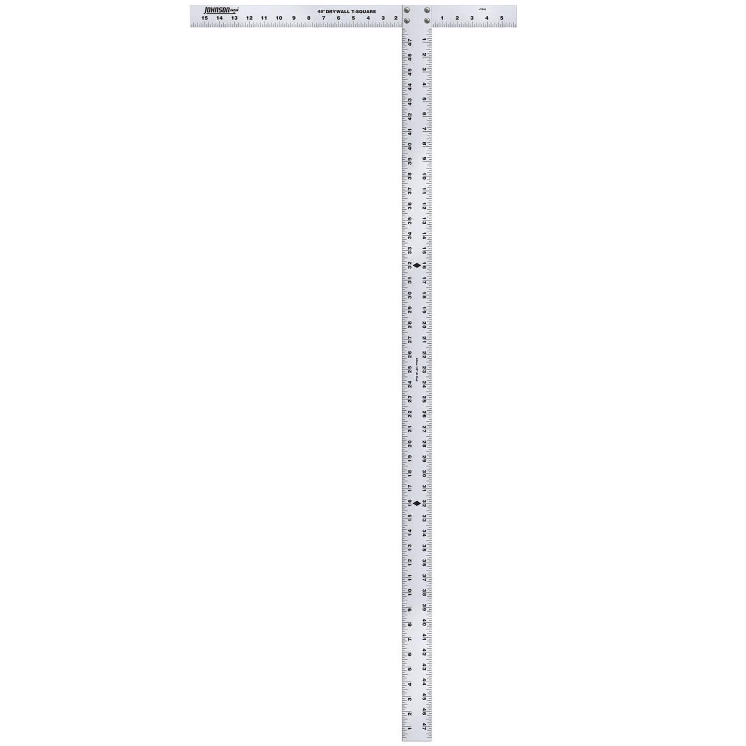 Johnson 48" Aluminum Drywall T-Square